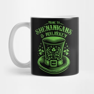 Prone to Shenanigans and Malarkey // Irish Pride Mug